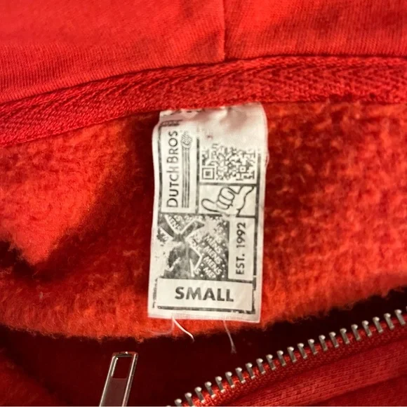 Dutch Brothers sweatshirt with hood size, small authentic Dutch Brothers logo. - Picture 3 of 7